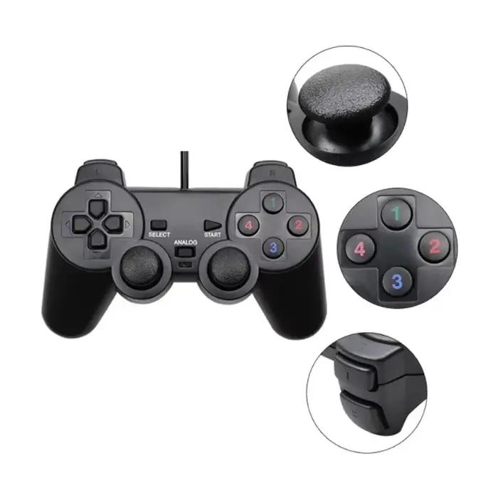 Manette de jeu filaire USB pour WinXP/Win7/Win8/Win10