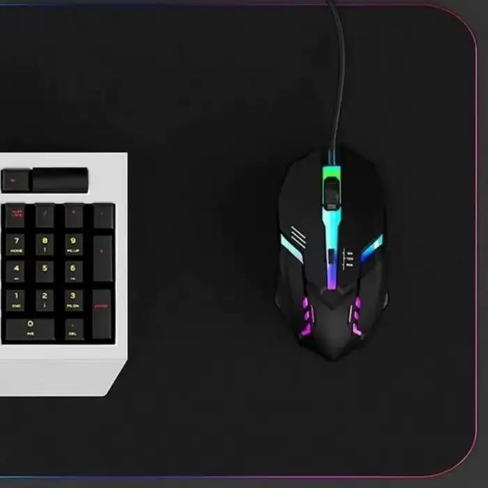 Souris de jeu ergonomique lumineuse LED de haute qualité