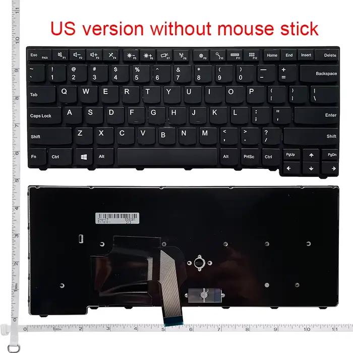 Nouveau clavier d'ordinateur portable américain pour Lenovo T440 T440S T440P E431 T431S E440 L440 T460 T450 L470 L450 L460 T450S
