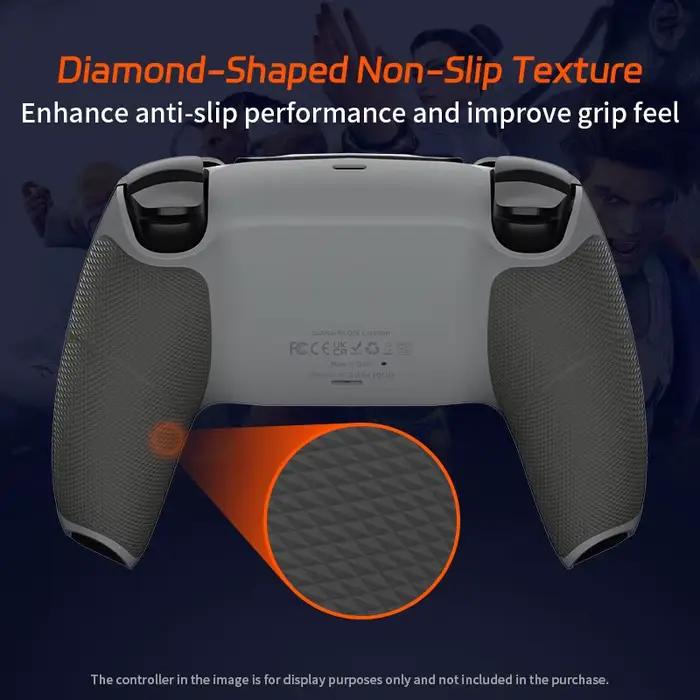 Coque inférieure antidérapante bicolore pour manette PS5