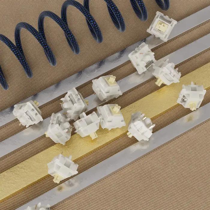 Interrupteur de clavier mécanique Gateron Milky Yellow Pro V3