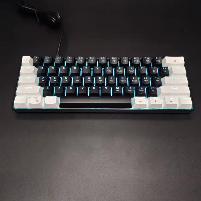 Mini clavier de jeu compact rétro4.2 RVB