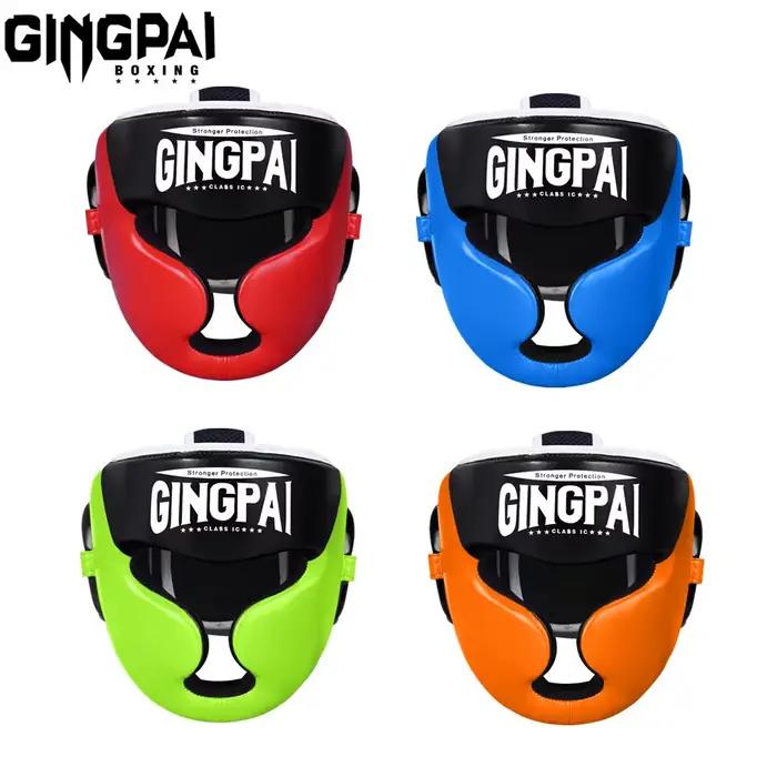 Casque de boxe Sanda entraînement tête protecteur garde boxe Muay couvre-chef Thai casque Kickboxing tête équipement de protection équipement de gymnastique