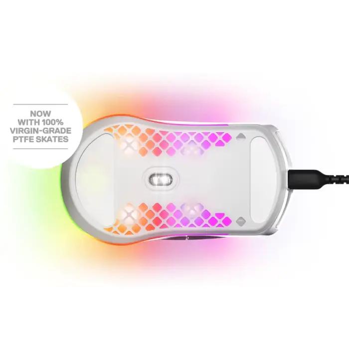 STEELSERIES-Souris de jeu AEROX 3 filaire, capteur optique TrueMove, ultra légère, super rapide, avec barrière Aquatique™Souris de jeu