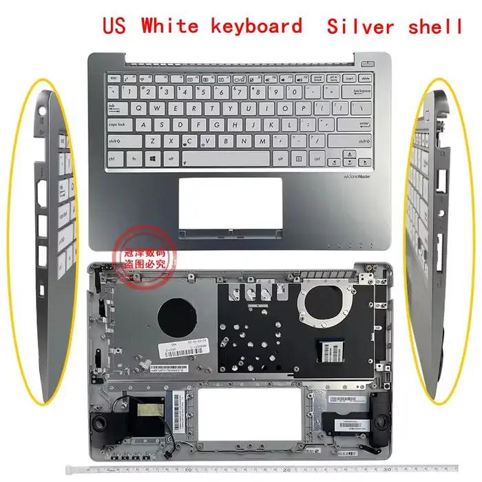 Nouveau clavier d'ordinateur portable US/FR/SP/RU/BR pour ASUS X201 X202 X201E x202E S200 S200E X205T X205TA