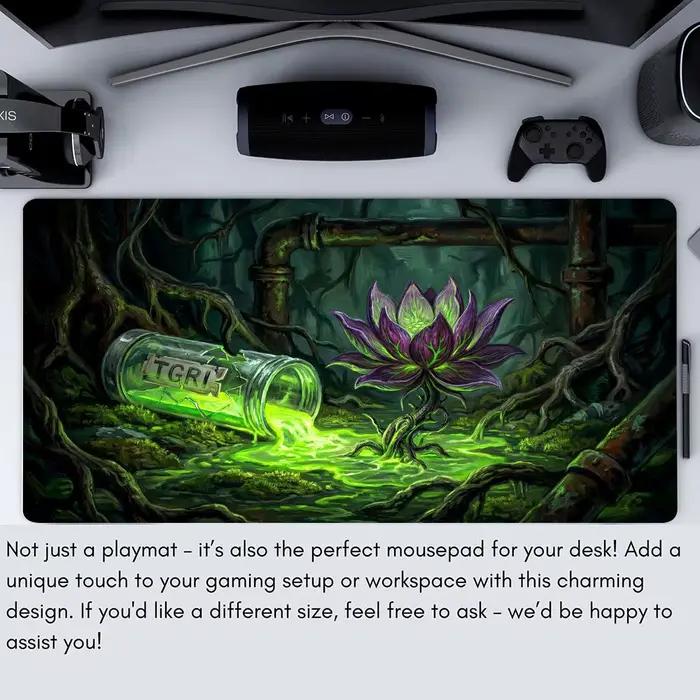 Tapis de jeu Magic The Gathering (MTG) Lotus Violet Hautement Toxique