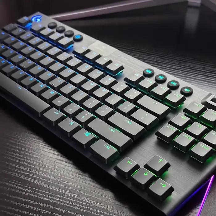 Capuchons de Touches Rétroéclairés Personnalisables Pour Logitech G813 G815 G913 G915 TKL Occasions de Gaming et Création