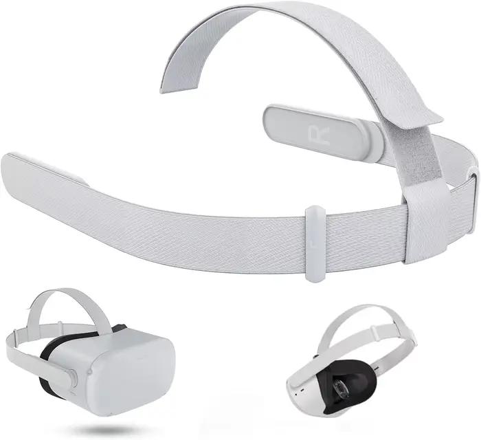 Bandeau de tête de haute qualité pour Oculus Quest 2 nylon et matériaux TPU confort durable pour jeu Oculus Quest 2 Meta Quest 2 occassions spéciales