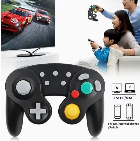 Manette de jeu Bluetooth compatible avec Nintendo Switch 2 - Joystick pour PC Steam Android avec fonction Turbo