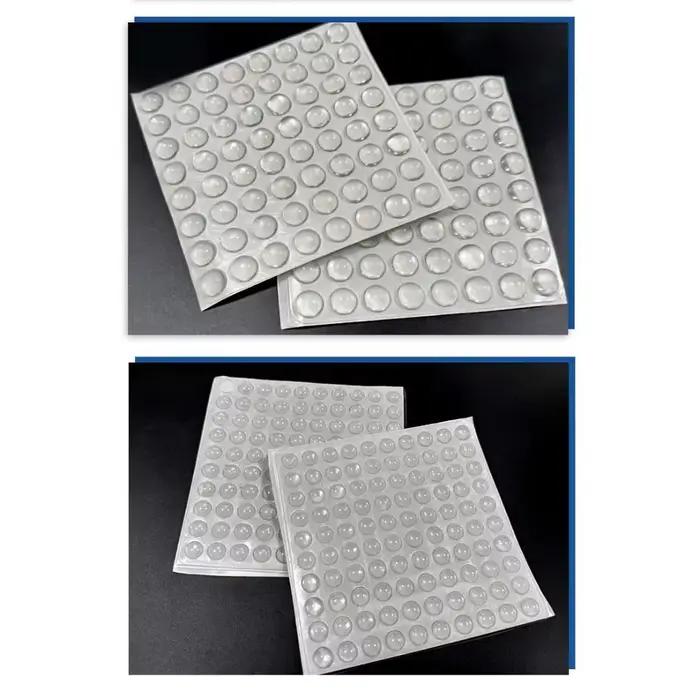 Autocollants de clavier en silicone pour doigts longs