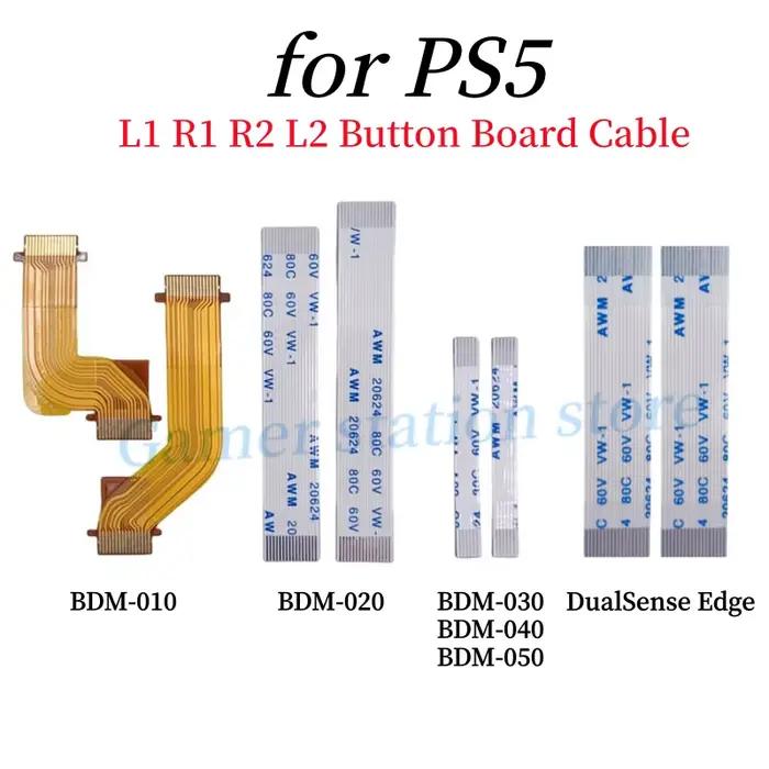 Câble flexible pour boutons de déclenchement gauche/droite L1 L2 R1 R2 pour manette PS5 DualSense Edge BDM-010 020 030 040 050 (1/2/5/10/50/100 paires)