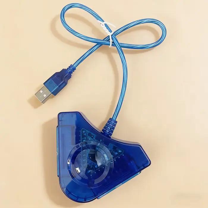 Adaptateur USB 1 pièce pour manette de jeu PS2 vers PS3 / PS3 vers PS2