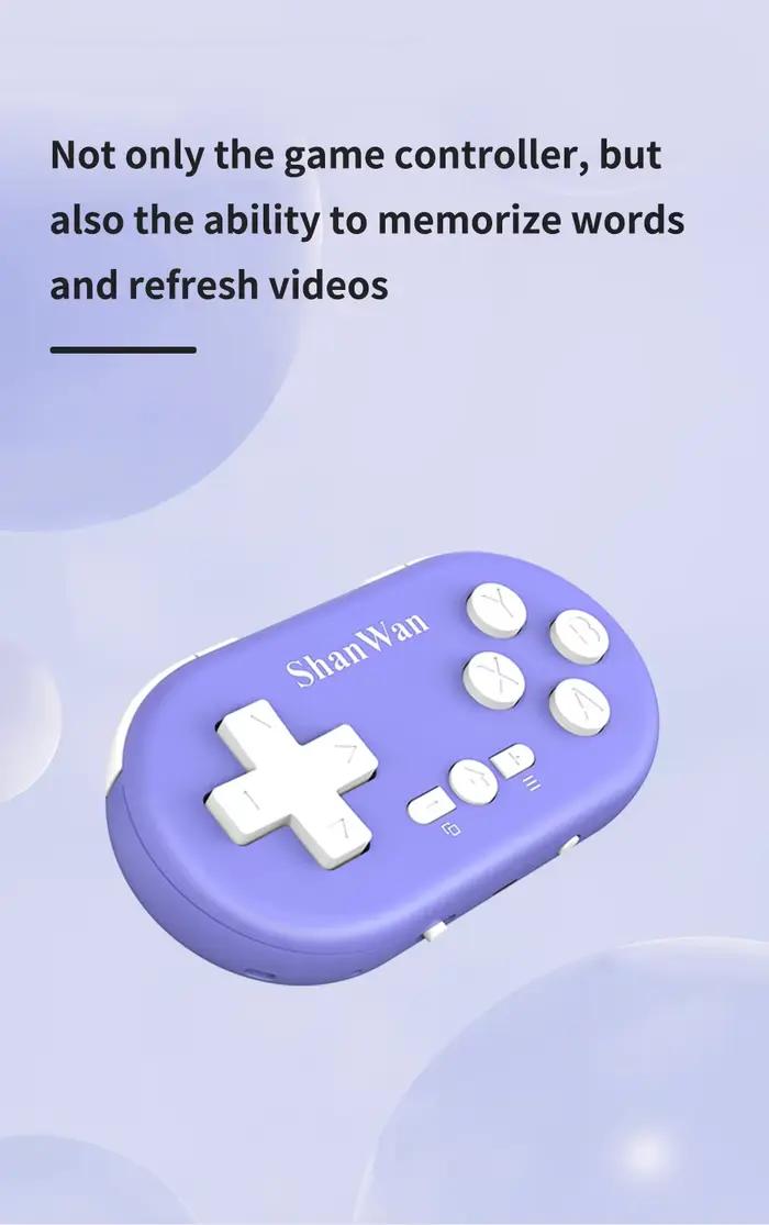 Mini manette de jeu Bluetooth pour iPhone Android PS4 PS3 commutateur Xbox Mobile PC IOS TV contrôleur de jeu sans fil