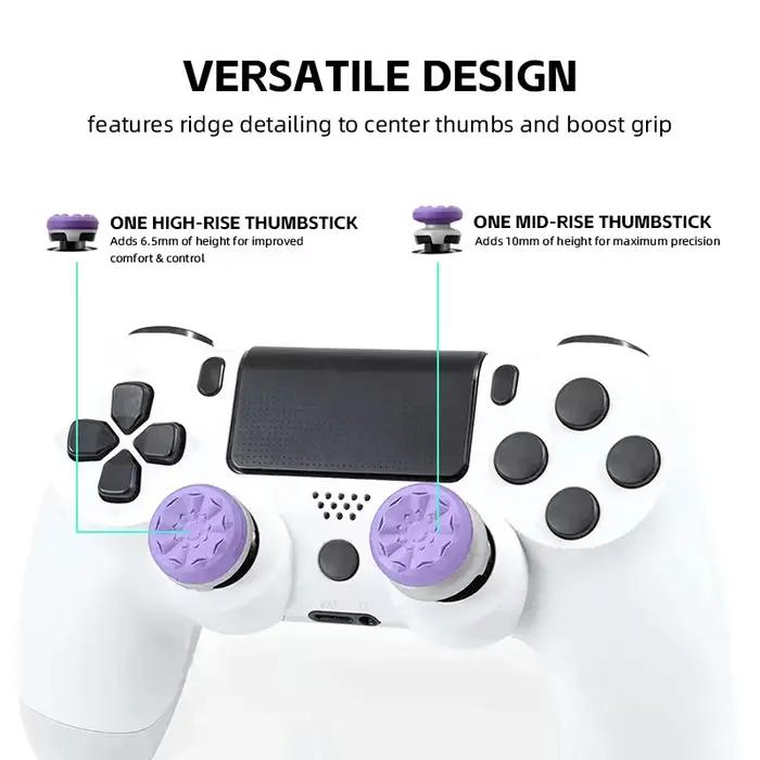 Capuchons d'extension de poignée pour manette de jeu PS4