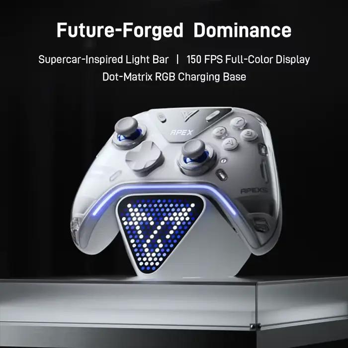 2025 Flydigi Apex 5 contrôleur de jeu Foraceadapt alliage Joystick 2.0 levier Force-Transfer Structure Force retour déclencheur manette de jeu