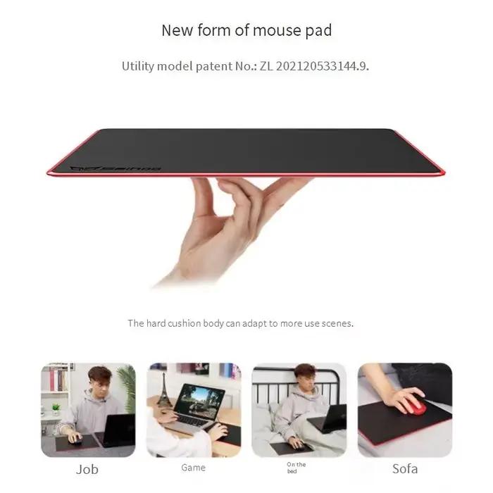 Tapis de souris rigide en résine pour homme