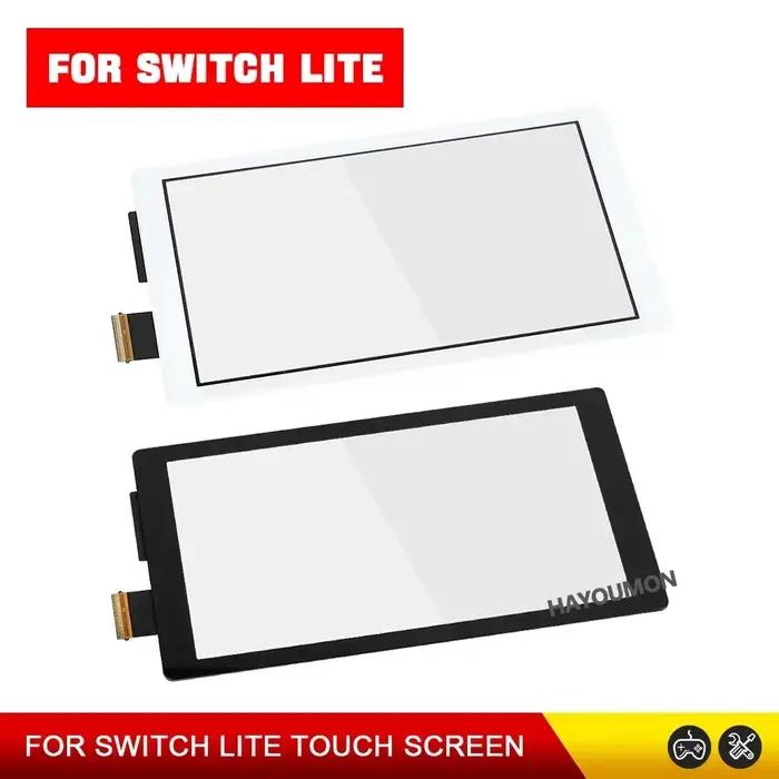 Écran tactile noir et blanc pour console de jeu Switch Lite
