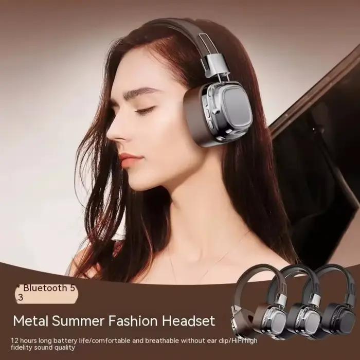 2025 nouveau rétro sur l'oreille casque sans fil Bluetooth casques DJ sons stéréo