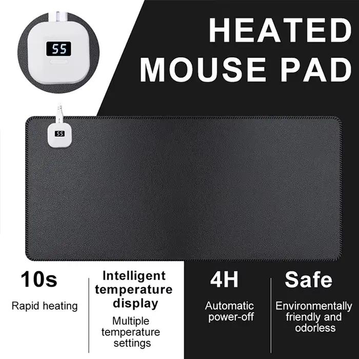 Tapis de souris chauffant électrique