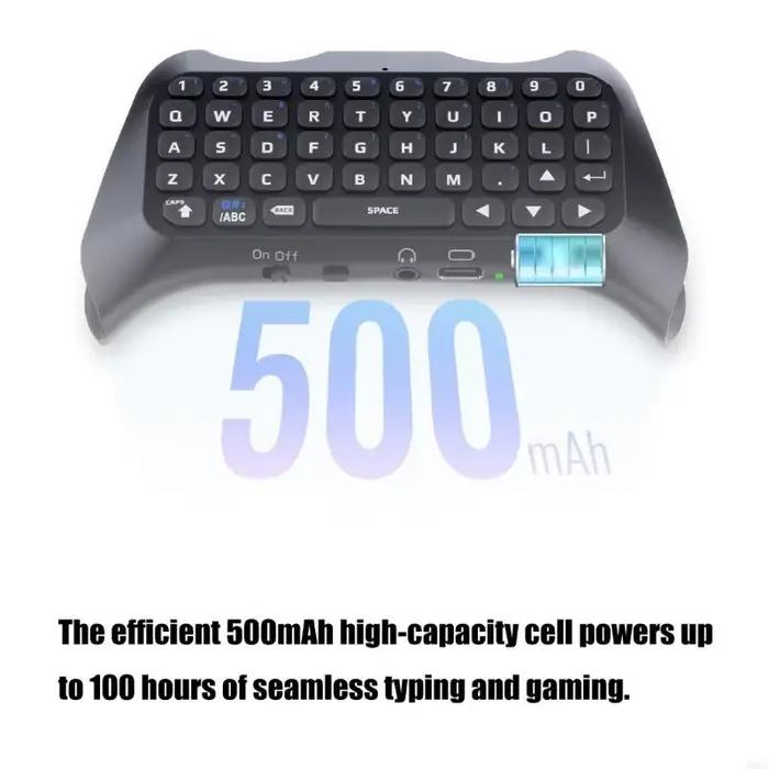 Clavier contrôleur Rechargeable avec haut-parleur micro pour Communication dans les jeux