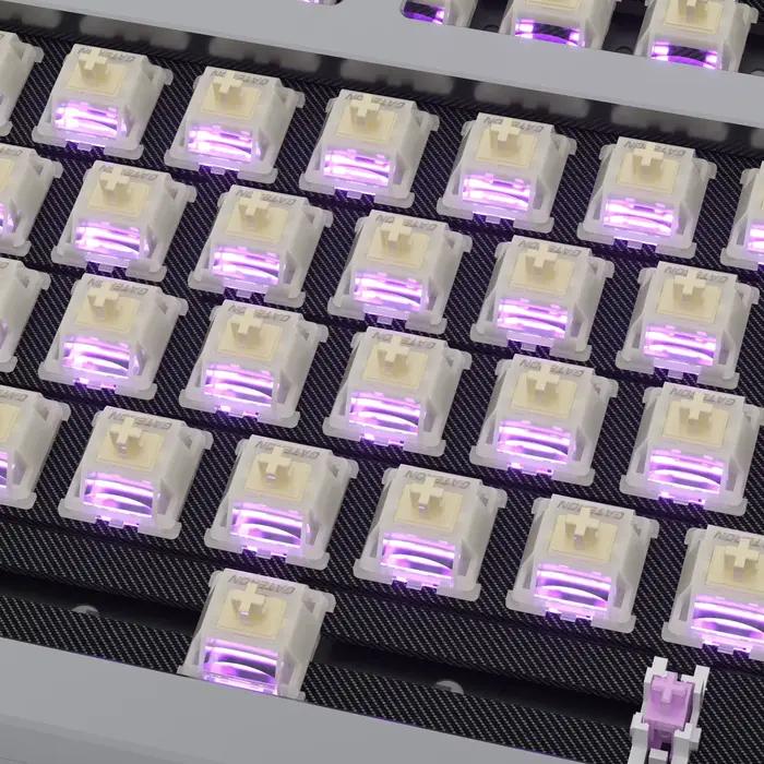 Interrupteur de clavier mécanique Gateron Milky Yellow Pro V3