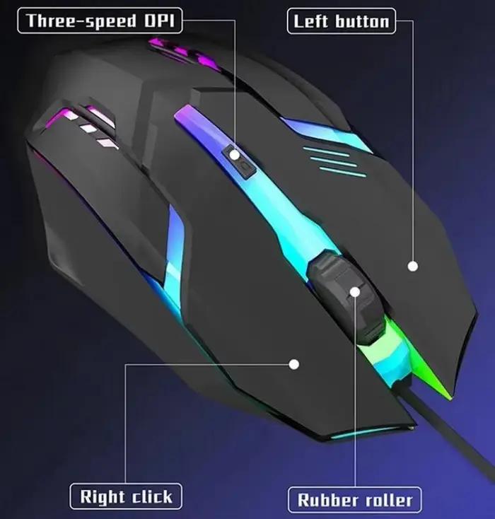 Dernière souris de jeu ergonomique de haute qualité