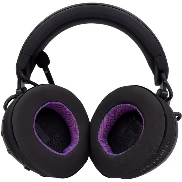 Coussinets d'oreille en matériau hybride violet ou noir pour JBL Quantum 910 910X 910P 810 610 800 600 amélioration sonore et confort pour gamer occasionnels et professionnels