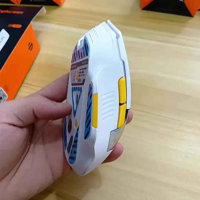 A9 Explorer souris de jeu Tri-Mode 2.4G + BT + filaire 12800DPI 1000HZ ergonomie Bluetooth e-sports