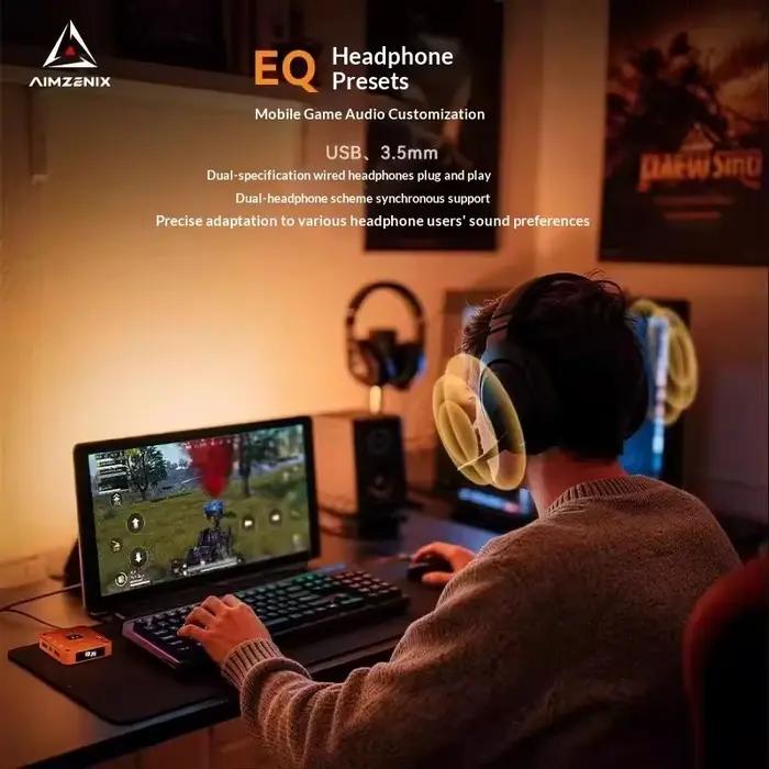 AIMZENIX AX360M est compatible avec le convertisseur clavier et souris Apple iOS PUBG Throne pour tous les systèmes et jeux.