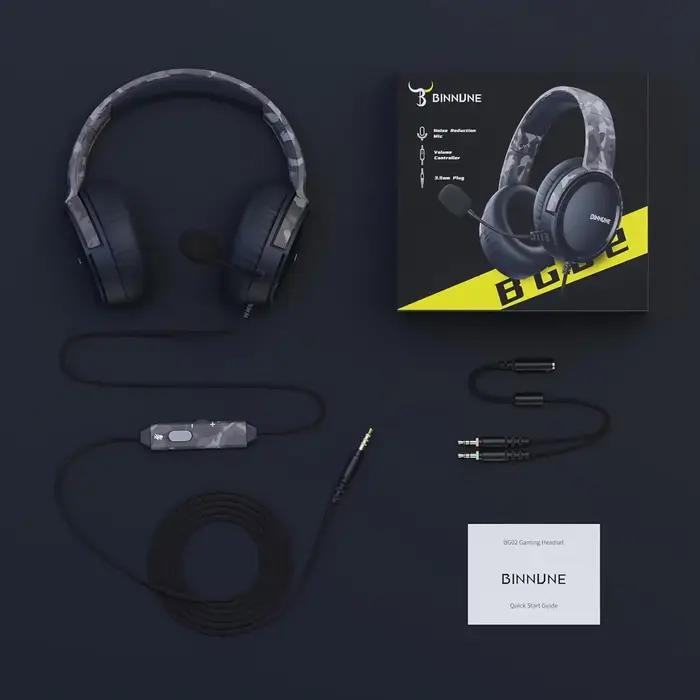 Casque de jeu avec micro pour PC