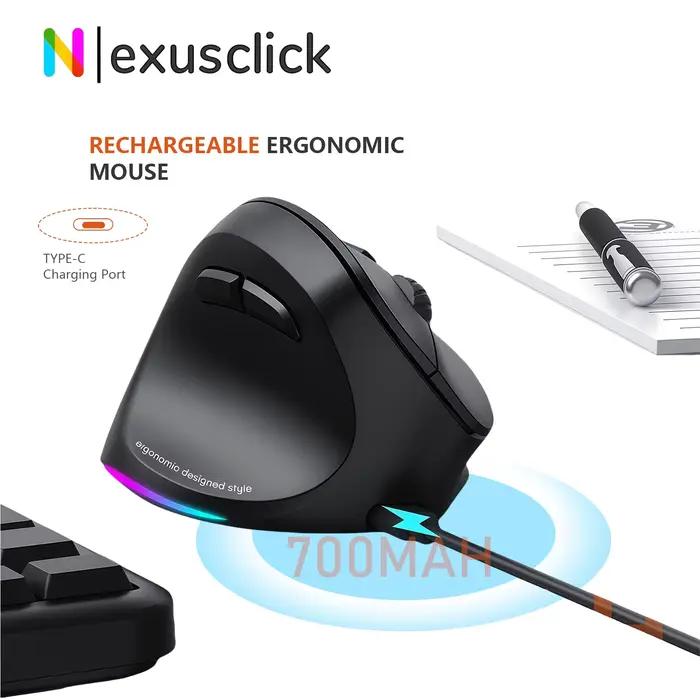 Souris sans fil main gauche