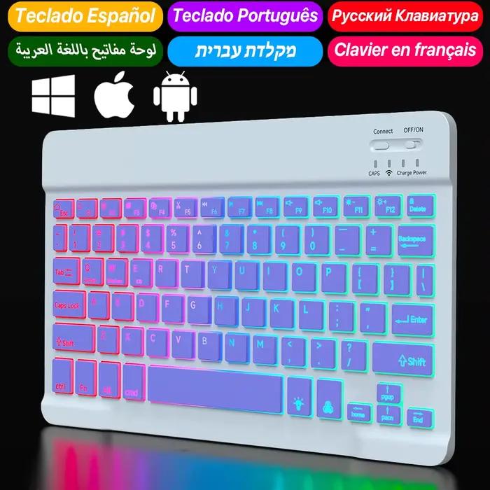 Français Clavier rétro4.2 sans fil pour systèmes Windows