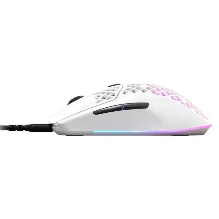 STEELSERIES-Souris de jeu AEROX 3 filaire, capteur optique TrueMove, ultra légère, super rapide, avec barrière Aquatique™Souris de jeu