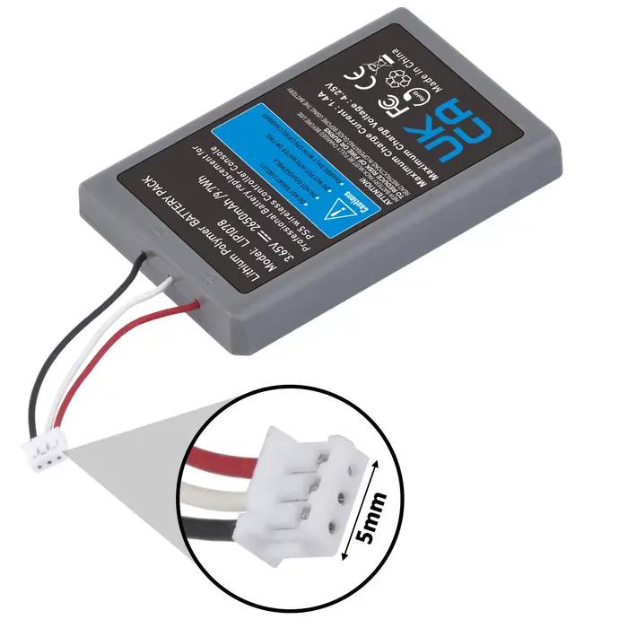 Batterie de contrôleur PS5 Remplacement LIP1708 2650mAh pour Contrôleur Sans Fil Sony Playstation 5 DualSense CFI-ZCT1W Argent Bleu Rose Rouge Noir Vert Capacité 2650mAh Technologie Lithium-ion Rechargeable Caractéristiques de Performance Optimale Durée de Vie Prolongée Protection Multiples Installa