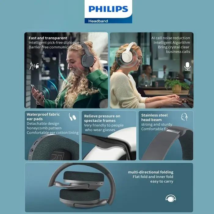 Philips TAH7508 – écouteurs sans fil avec suppression du bruit