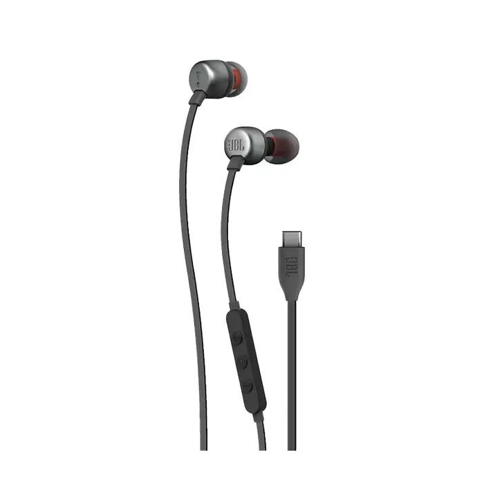 JBL TUNE 310C autorisation authentique casque intra-auriculaire filaire Audio stéréo microphone intégré Interface type-c capuchon d'oreille en Silicone
