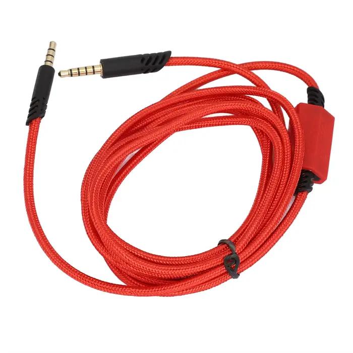 Remplacement du câble sonore du casque de jeu avec interrupteur de commande silencieux