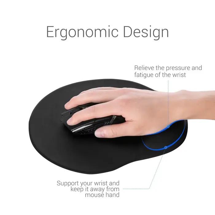 Tapis de souris de jeu ergonomique avec repose-poignet pour ordinateur portable clavier