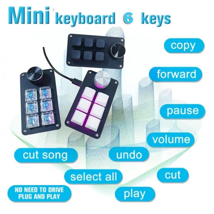 Clavier d'édition multifonctionnel à 6 touches