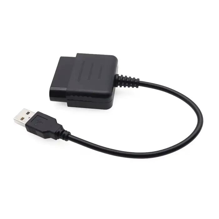 Câble convertisseur adaptateur USB PS2 vers PS3 pour jouer sur console et PC accessoires de jeu vidéo pour manette de jeu traditionnelle