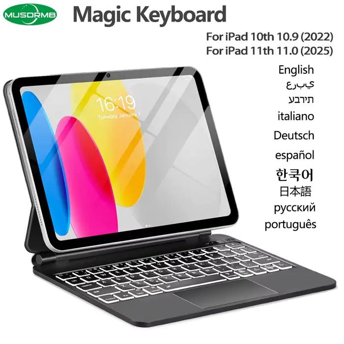 Clavier magique pour iPad 11e génération A16 2025 11 "A3354 A3355