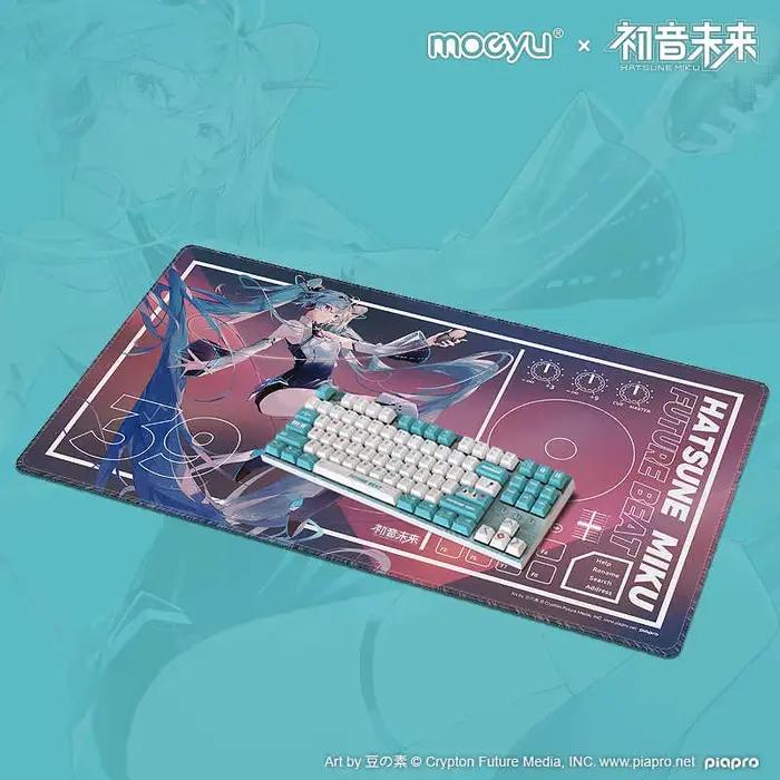 Tapis de Souris Gaming XXL Hatsune Miku Tcv Moeyu