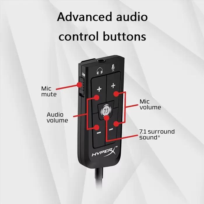 Cloud II casque de jeu Hi-Fi 7.1 son Surround/micro détachable/carte son USB pour PC PS
