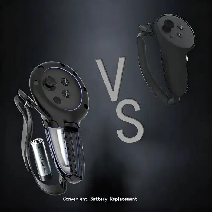 Ensemble d'accessoires entièrement en silicone pour Meta Quest 3 | Poignées de manette