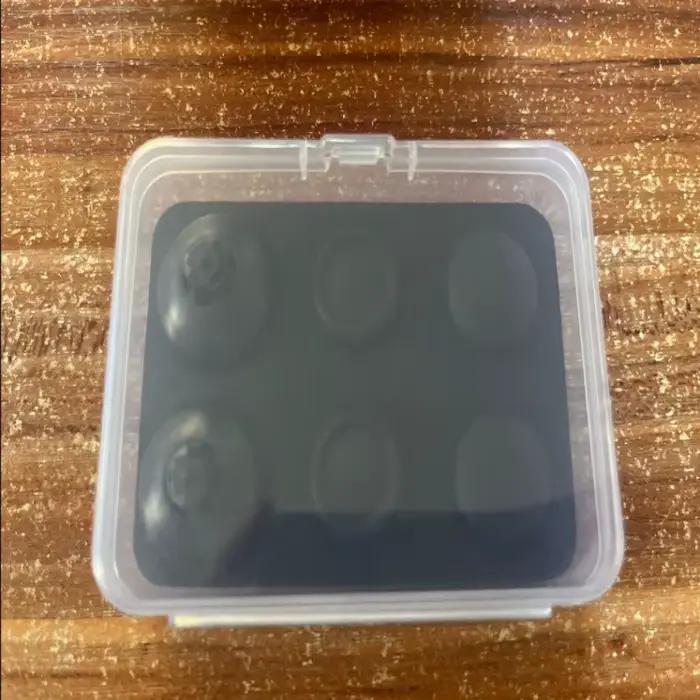 1 Ensemble de capuchons de joysticks métalliques (haute et basse) et de boutons arrière (paddles) de remplacement pour manette de jeu PS4 PS5 Edge Elite