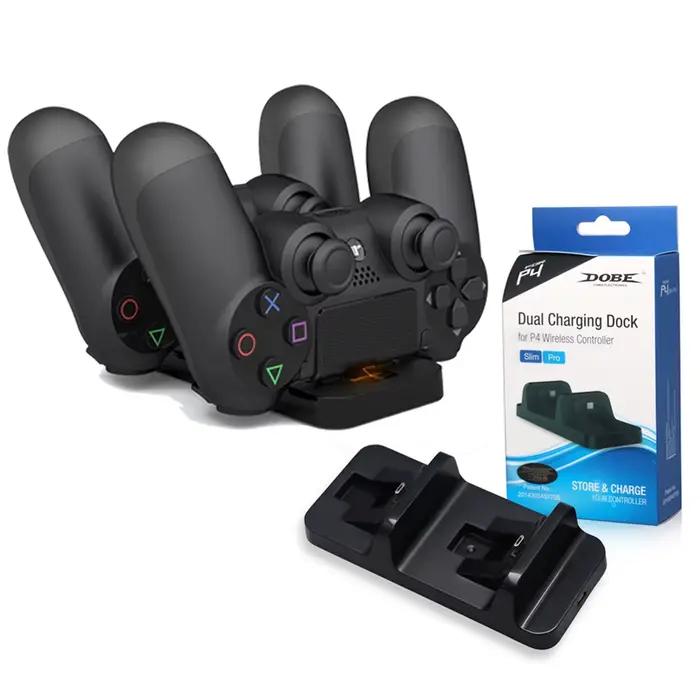Support de chargeur avec double Port de charge pour manette de jeu sans fil PS4 Slim/Pro