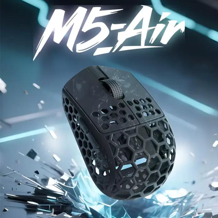 Souris de jeu Darmoshark M5Air en fibre de carbone forgée
