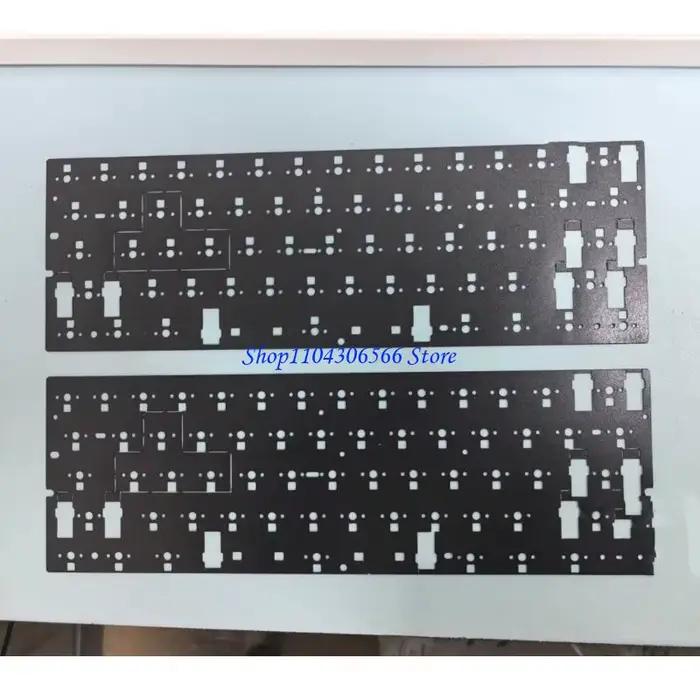 Plaque clavier 60 conçue avec précision pour son des retours tactiles optimaux