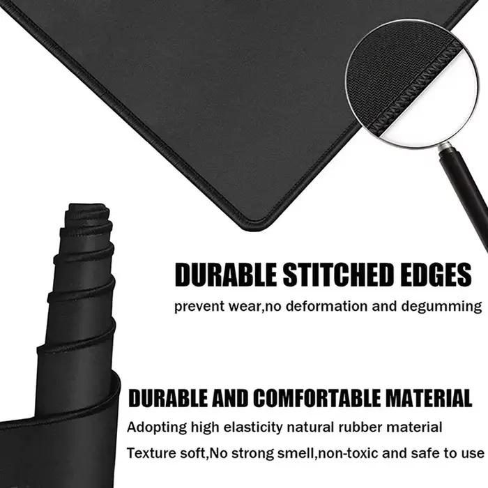 Grand tapis de souris antidérapant et durable
