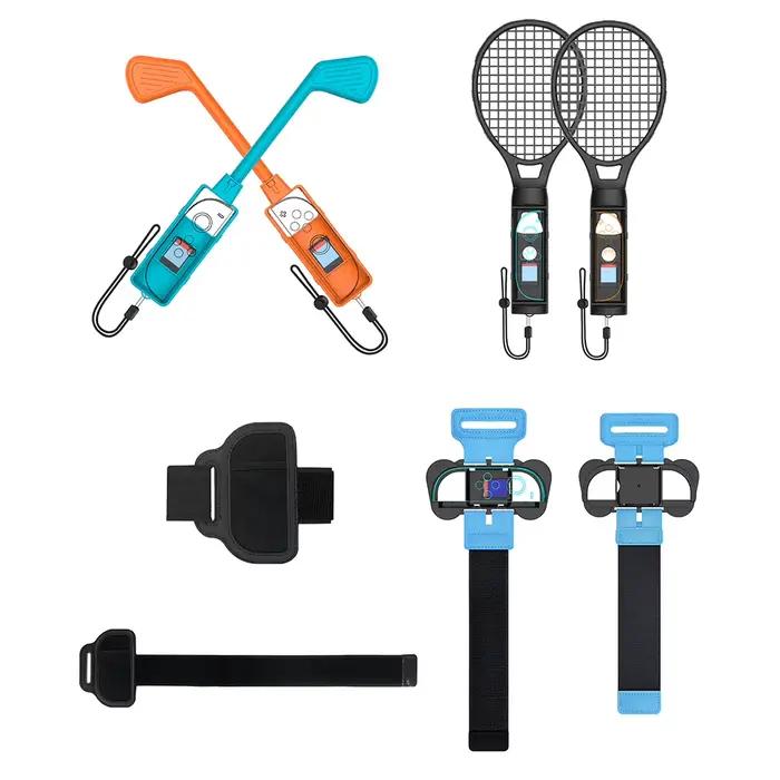 Accessoires de jeux sportifs pour Nintendo Switch 2 raquette de tennis club de golf brassard sangle de jambe poignée de contrôleur de jeu pour joy-con occassions spéciales